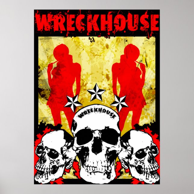 WreckHouse-Poster Poster (Framsidan)