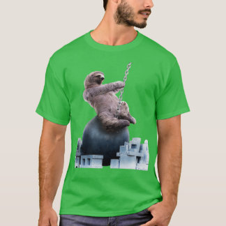 Wrecking Boll Sloth T Shirt