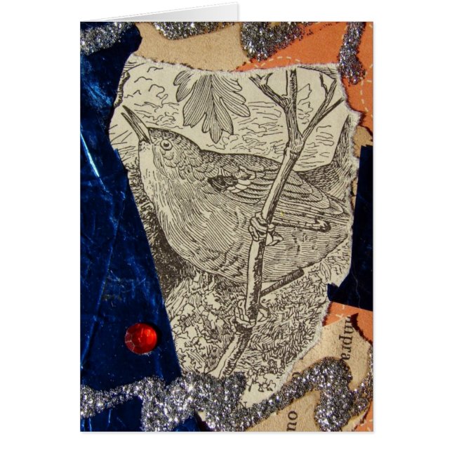 Wren ATC Hälsningskort (Framsidan)