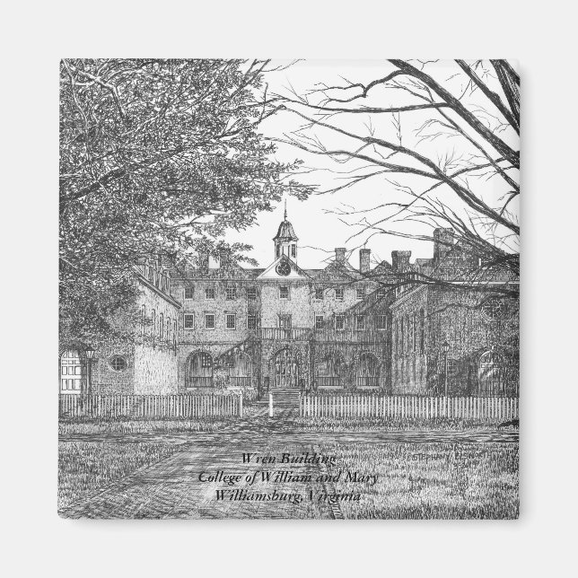 Wren Byggnads Magnet (Framsidan)