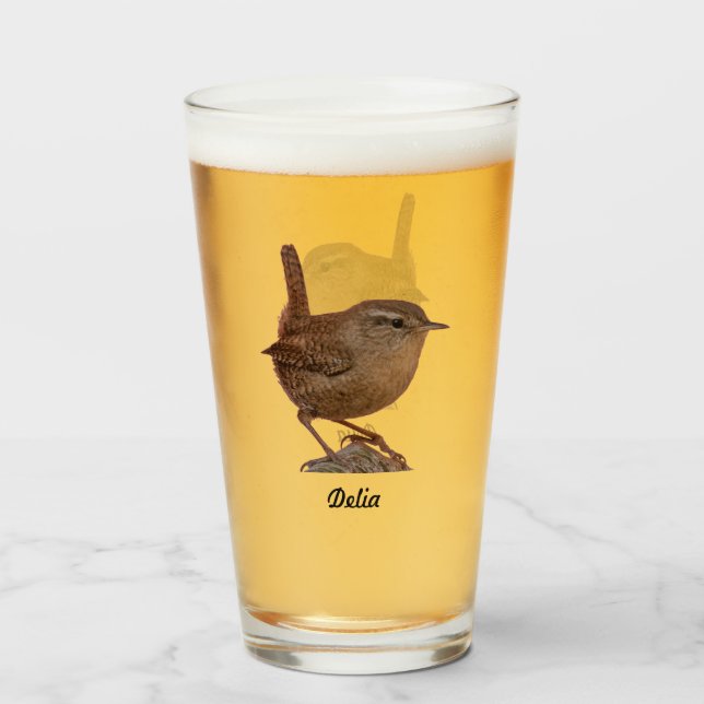 Wren Glass Glaskopp (Framsida fylld)
