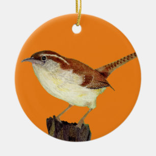 Wren Julgransprydnad Keramik