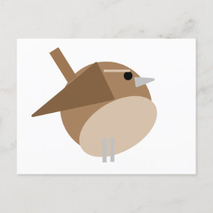Wren Postcard Vykort