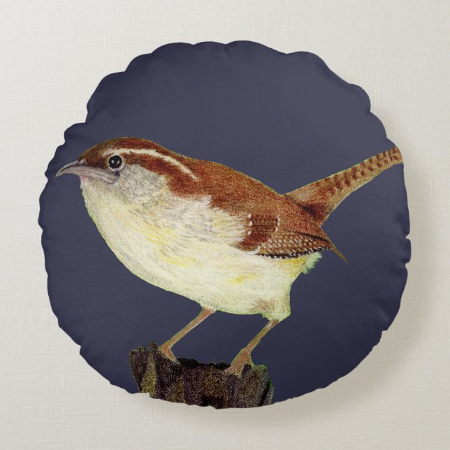 Wren Rund Kudde (Framsidan)