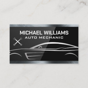 Wrench Automatisk Logotyp Visitkort