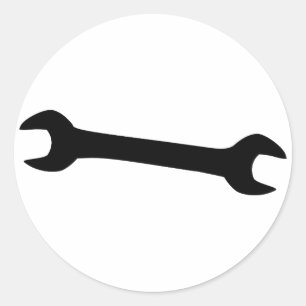 Wrench Runt Klistermärke