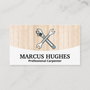 Wrenches Hardwood Panels Visitkort