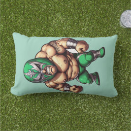 Wreseling manar lumbarkudde