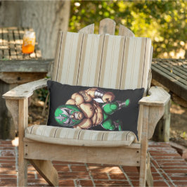 Wreseling manar lumbarkudde