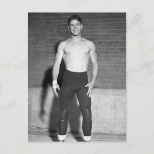 Wrestler från 1940-talet vykort