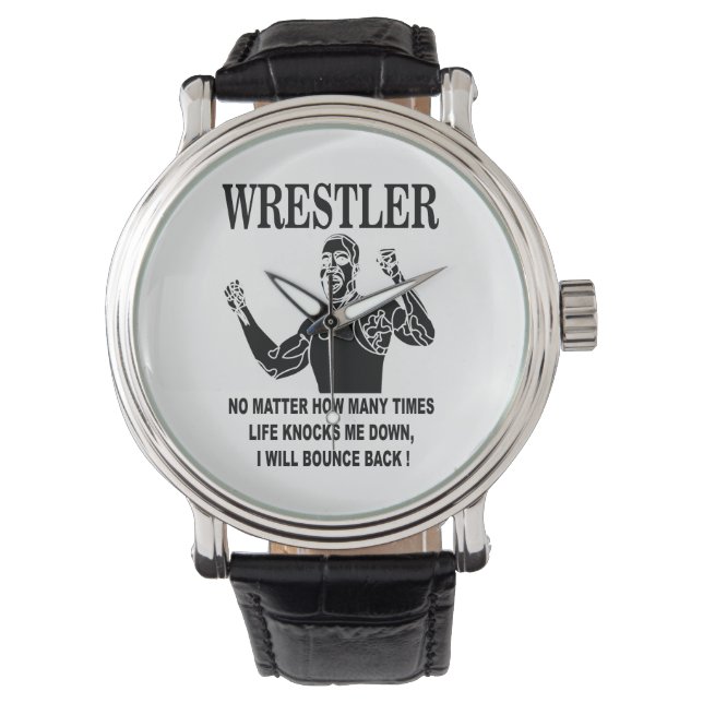 Wrestler Inspirational Wrestling Armbandsur (Framsida)