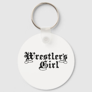 Wrestlers flicka nyckelring