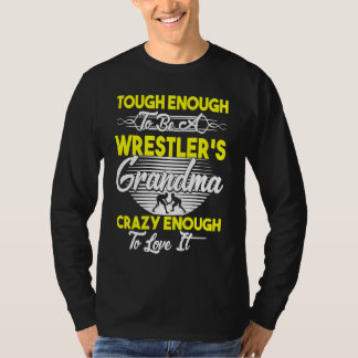Wrestler's Grandma Wrestling T Shirt