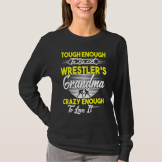 Wrestler's Grandma Wrestling T Shirt