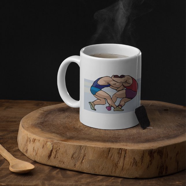 Wrestling Bout Kaffemugg (Skapare uppladdad)