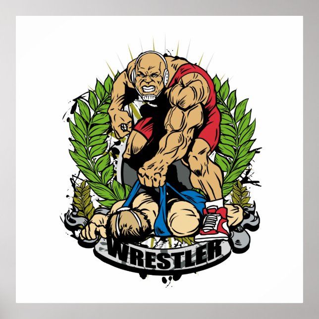 Wrestling Champ Poster (Framsidan)