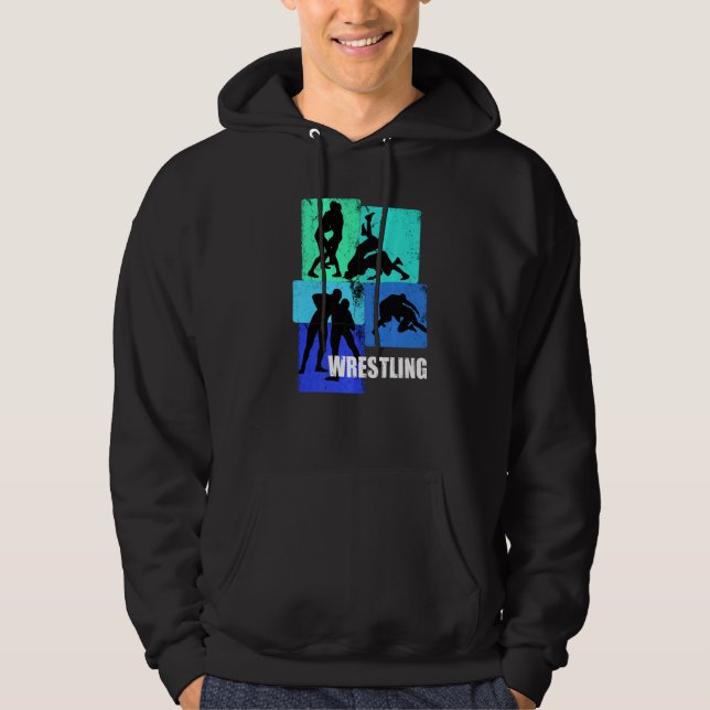 Wrestling Clothing for Wrestler Gear Wrestling Hoodie (Framsida)