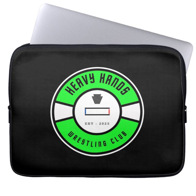 Wrestling Club Items Laptop Fodral (Framsidan)