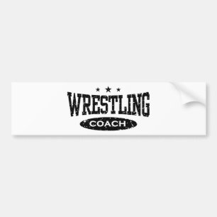 Wrestling Coach Bildekal