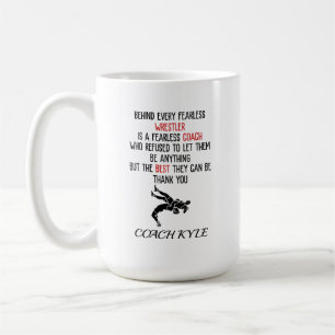 Wrestling Coach Kaffemugg