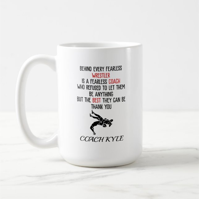 Wrestling Coach Kaffemugg (Vänster)