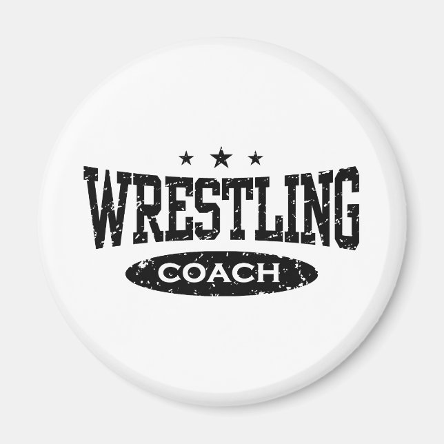 Wrestling Coach Magnet (Framsidan)