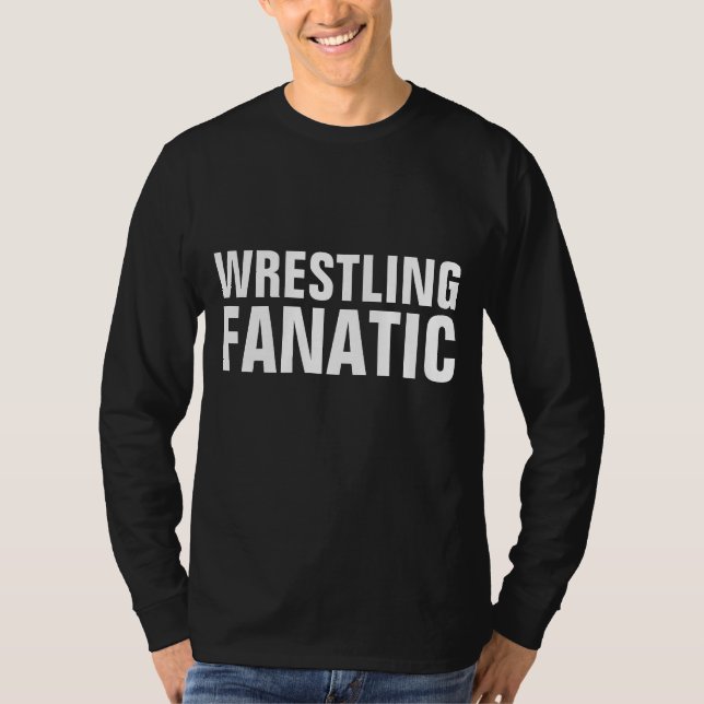 WRESTLING FANATIC T-Shirts (Framsida)