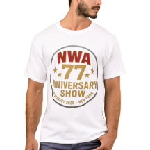 Wrestling Fläkt Art T-Shirt - inspirerad av NWA 77