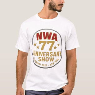 Wrestling Fläkt Art T-Shirt - inspirerad av NWA 77