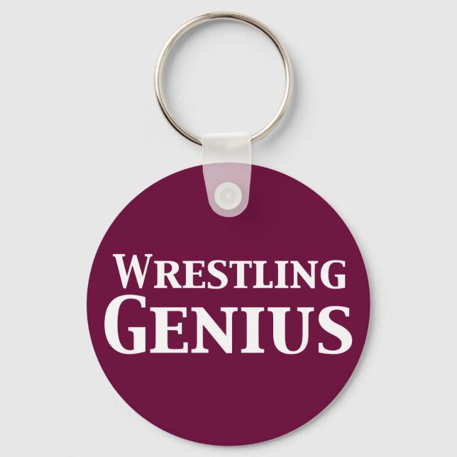 Wrestling Genius Gifts Nyckelring (Framsida)