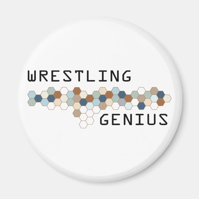 Wrestling Genius Magnet (Framsidan)