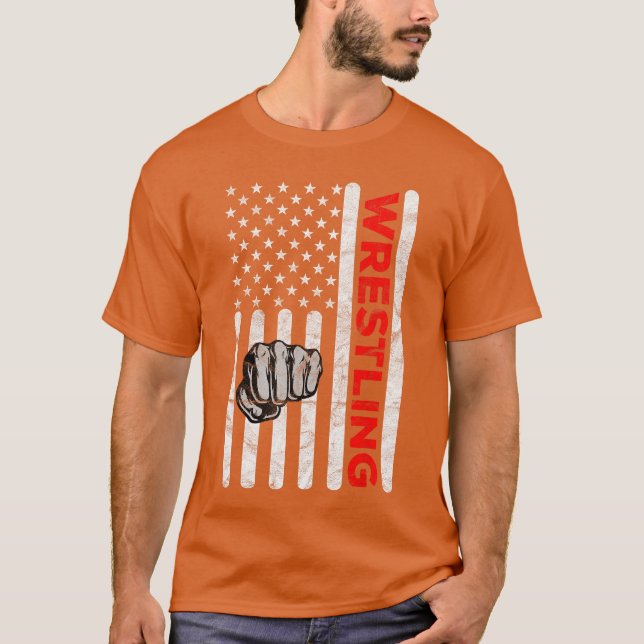 Wrestling Gifts Boys Girlsraining Sportseam Coolee T Shirt (Framsida)