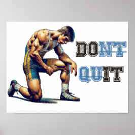 Wrestling - GÖRnt quIT Poster