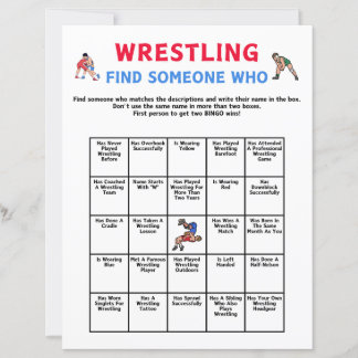 Wrestling Hitta någon som spelar
