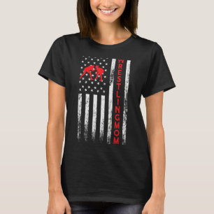 Wrestling Mamma Wrestler Mamma Vintage Amerikanska T Shirt