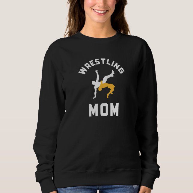 Wrestling Mom T Shirt (Framsida)