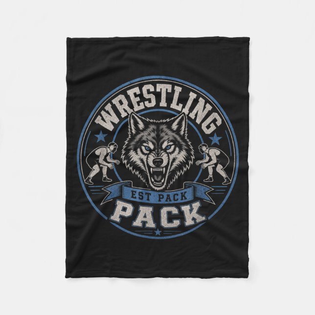 Wrestling Pack Est Wolf Team Brotherhood On The Fleecefilt (Framsidan)