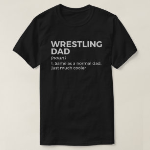 Wrestling Pappa Definition Funny Wrestler T Shirt