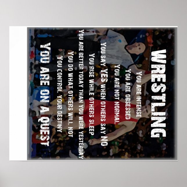 Wrestling Quest Poster (Framsidan)