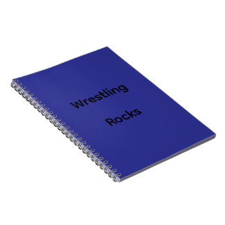 Wrestling Rocks Notebook Anteckningsbok