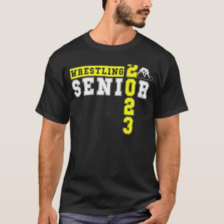 Wrestling Senior Night Studenten Senior 2023 Wres T Shirt