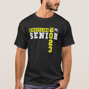 Wrestling Senior Night Studenten Senior 2023 Wres T Shirt