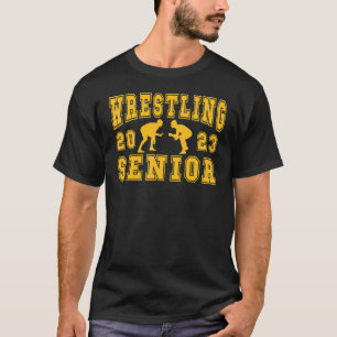 Wrestling Senior Night Wrestling Senior 2023 Gradu T Shirt