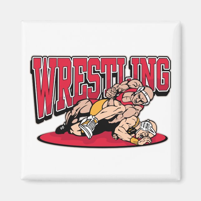 Wrestling Takedown Magnet (Framsidan)