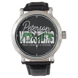 Wrestling Team ADD TEXT School Idrottsman Wrestler Armbandsur