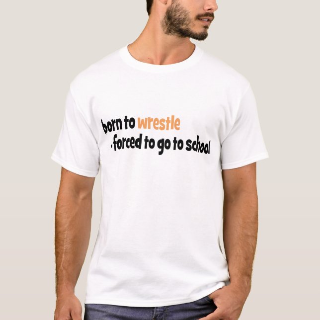 wrestling tee shirt (Framsida)