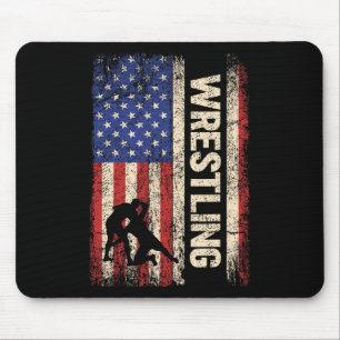 Wrestling Usa American Flagga Shirt Wrestle 4th of Musmatta