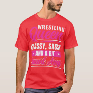 Wrestling Women Funny Wrestling Wrestle Wrestler T Shirt