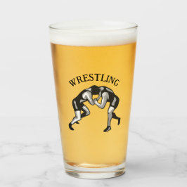 Wrestling Wrestler Design Glaskopp