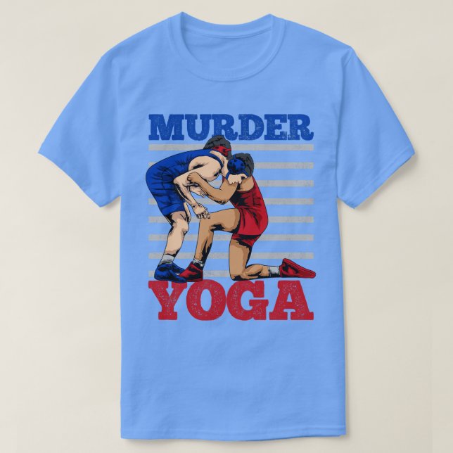 Wrestling Wrestler T Shirt (Design framsida)